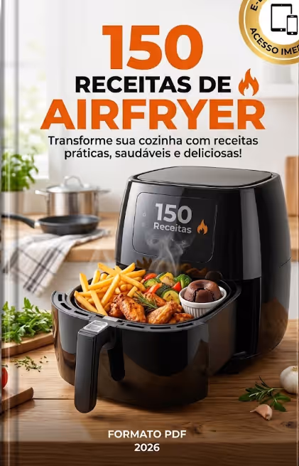 150 receitas de Airfryer